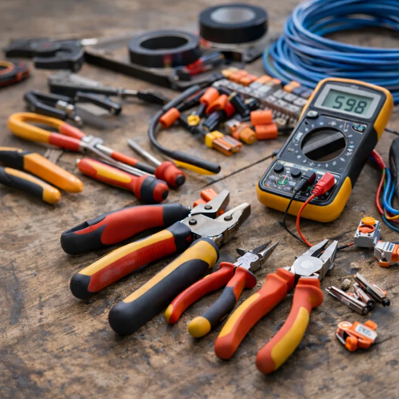 strumenti elettricista impianti elettrici professionali