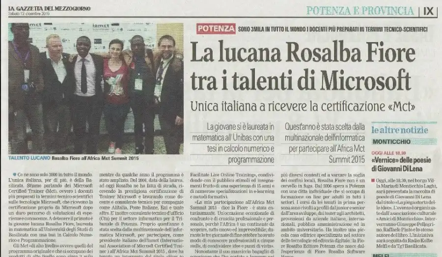 MCT Camerun – rassegna su Gazzetta