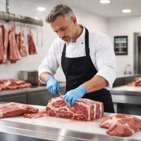 macellaio professionista lavorazione carni taglio carne bovina corso macellaio online