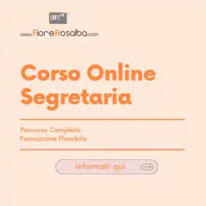 Segretaria Percorso di Formazione Online Segretaria Percorso di Formazione Online